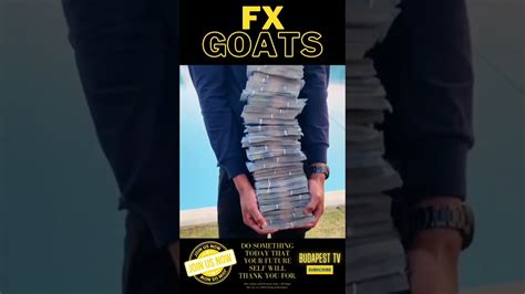 FX GOATS MILLIONAIRE FOREX TRADERS YouTube