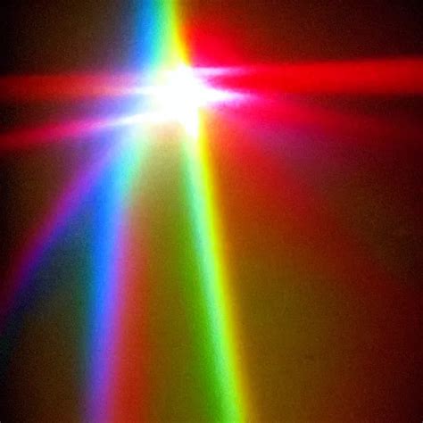 Glowing Rainbow Beam Of Light Vintage Stable Diffusion Openart