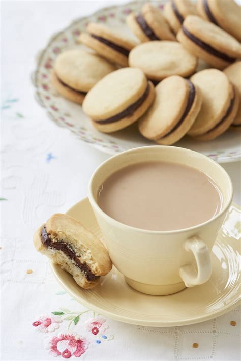 Orange Shortbread with Chocolate Orange Truffle Filling - Gemma’s ...