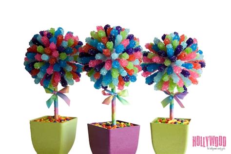 Rainbow Candy Centerpieces