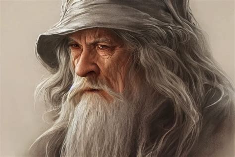 Gandalf From Lord Of The Rings Diffuse Lighting Stable Diffusion