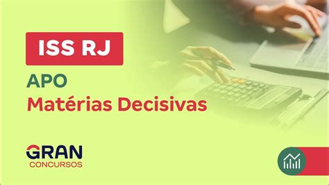 Concurso ISS RJ APO Matérias Decisivas YouTube