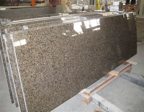 Natural Stone Polished Honed Tropic Brown Granite Countertop For Interiors Indoor Decoration