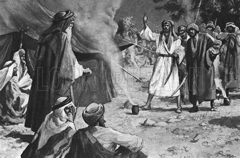 Stories From The Bible Moses Stops A Rebellion Stock Image Look And