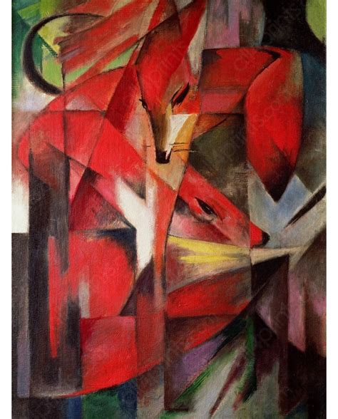 Franz Marc The Fox All4prints