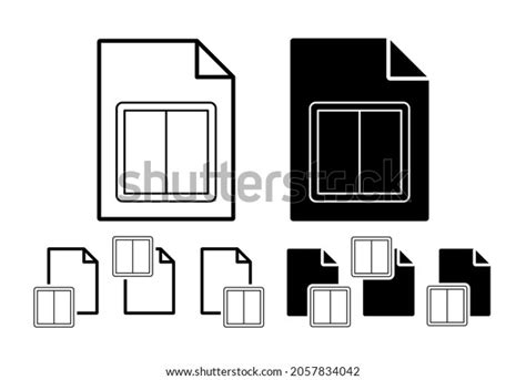 Switch Outline Vector Icon File Set Stock Vector (Royalty Free ...