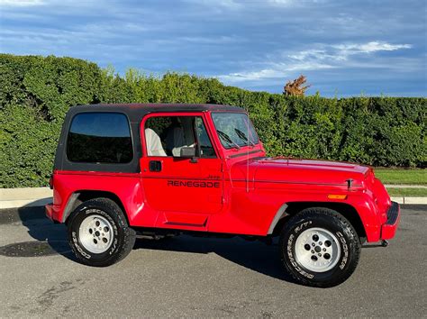 Used 1991 Jeep Wrangler Renegade Yj For Sale 12900 Legend Leasing