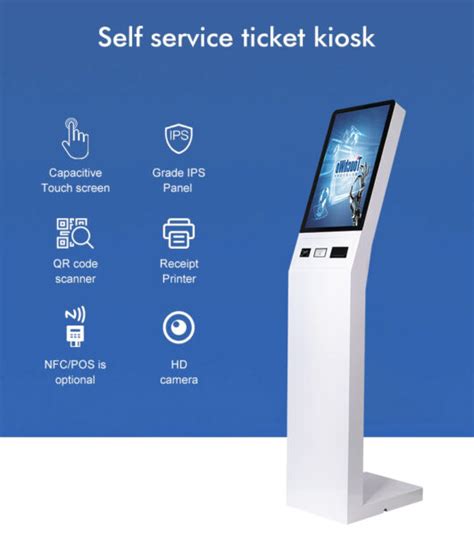 22 Inch Self Service Multifunctional Touch Kiosk TouchWo