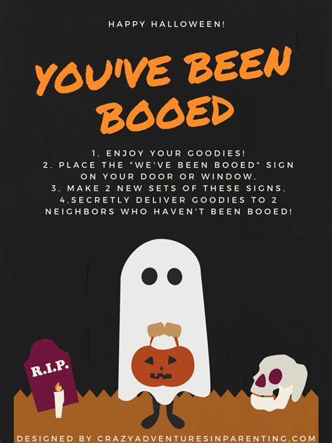 4 FREE Printable Youve Been BOOed Signs Admin