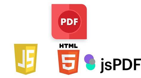 How To Create Pdf From Html With Jspdf