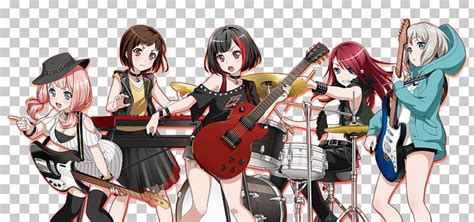 BanG Dream! Girls Band Party! Anime All-female Band Musical Ensemble ...