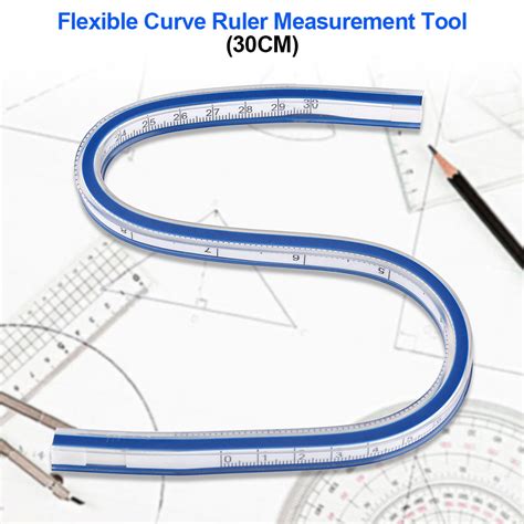 TOPINCN Flexible Curve Ruler Measurement Tool for Drawing Painting ...