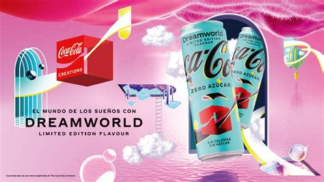 Coca Cola Dreamworld el nuevo sabor zero azúcar de la plataforma Coca