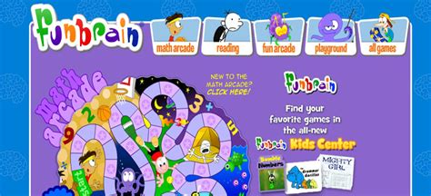 FunBrain Math Arcade | Best Kids Websites