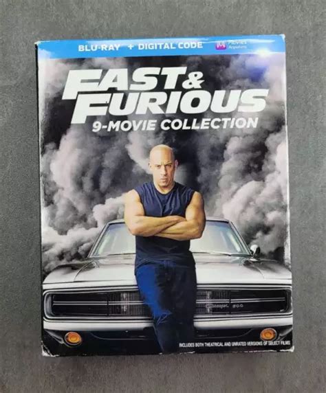 FAST FURIOUS 9 Movie Collection Blu Ray Digital DVDs EUR 29 71