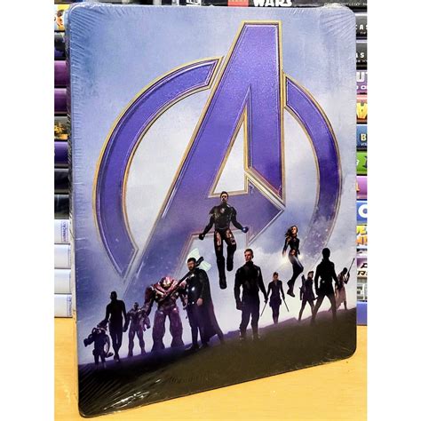 Blu Ray Steelbook Os Vingadores Ultimato Duplo Original Lacrado