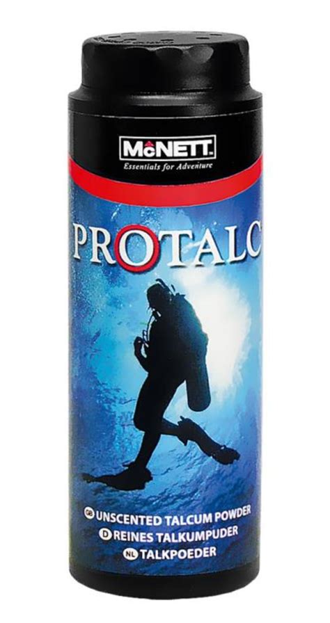 PRO TALC Talkum Puder 100 G Pflegemittel Tauchen Action Sport