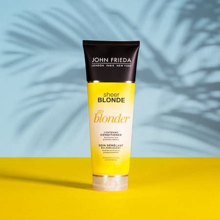 John Frieda Sheer Blonde Go Blonder Apr S Shampoing Claircissant Pour