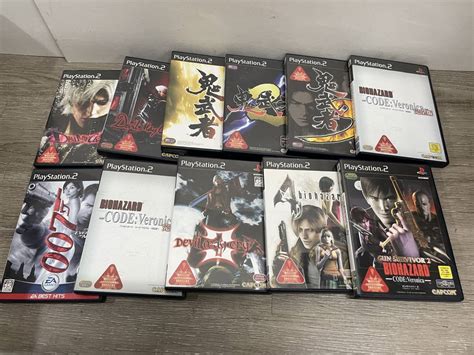 Ps2 ガンサバイバー2 バイオハザード コード：ベロニカ 他 まとめ売り プレイステーション2 ソフト 鬼武者 デビルメイクライアクション