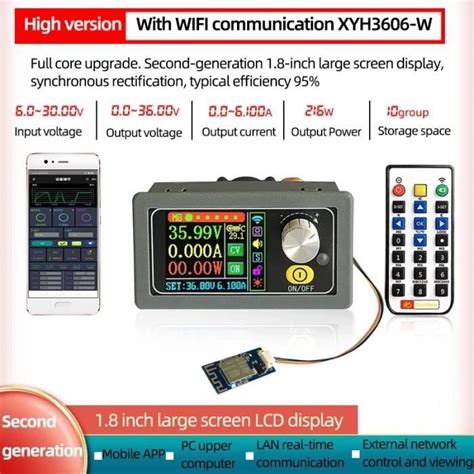 Xyh Avec Wifi Boost Buck Convertisseur Cc Cv V A Module D