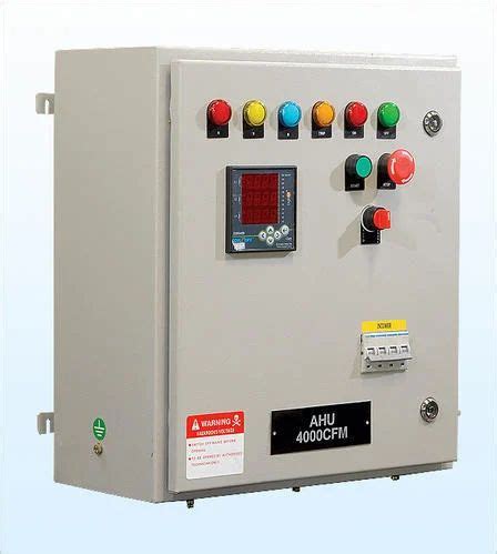 Three Phase Mild Steel Sheet Ahu Control Panel Ip Rating Ip For