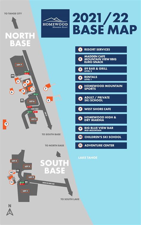 Trail Maps | Homewood Mountain Resort | Skihomewood.com