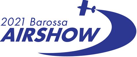 Barossa Airshow Logo White Shadow Outlines Barossa Airshow