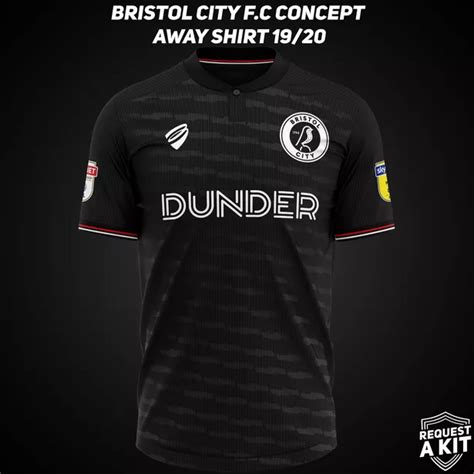 Back To Black Bristol City 201920 Away And Third Concept Kits