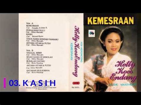 Hetty Koes Endang Pop Keroncong Kemesraan Youtube