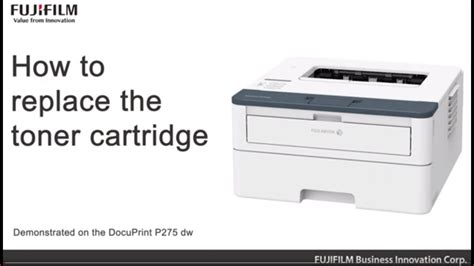 How To Replace The Toner Cartridge Dpp Db D Dw Fb Youtube