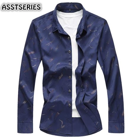 New Mens Shirt Luxury Mens Long Sleeve Casual Shirts Mens Great