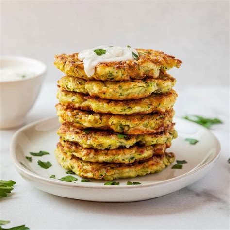 Healthy Zucchini Fritters Gluten Free Healthful Blondie