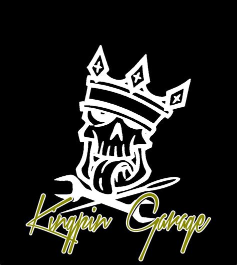 The new Kingpin Garage logo. | Dibujos