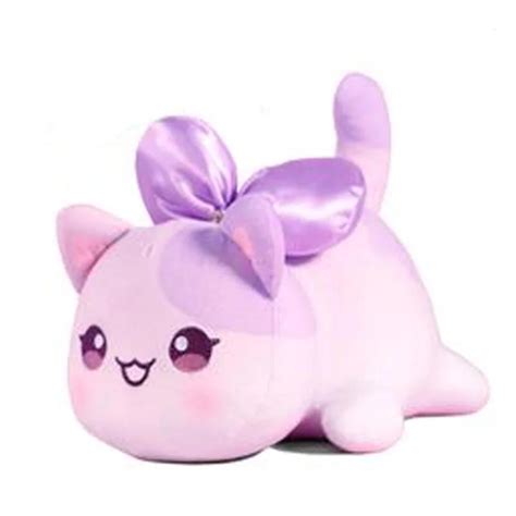 25cm Aphmau Bow Cat Soft Plush Toy World Of Plushies