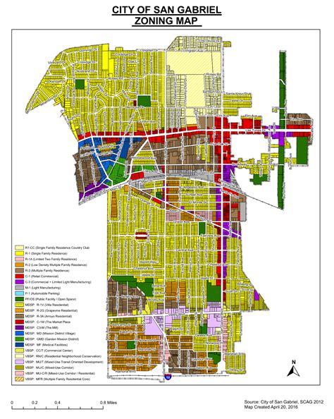 Zoning Map | San Gabriel, CA - Official Website