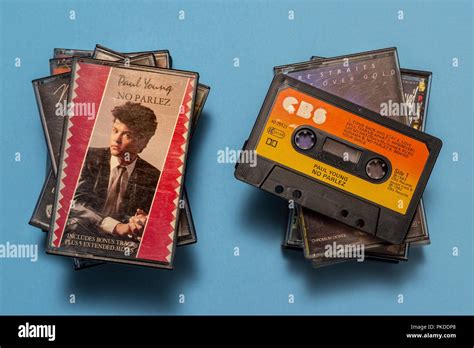 compact audio cassette of Paul Young, No Parlez album with art work ...