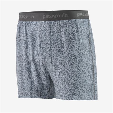 Mens Patagonia Essential Boxers Forge Grey