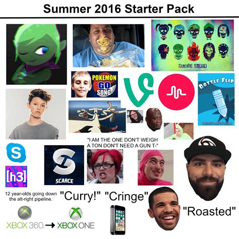 Summer 2016 Starter Pack R Starterpacks