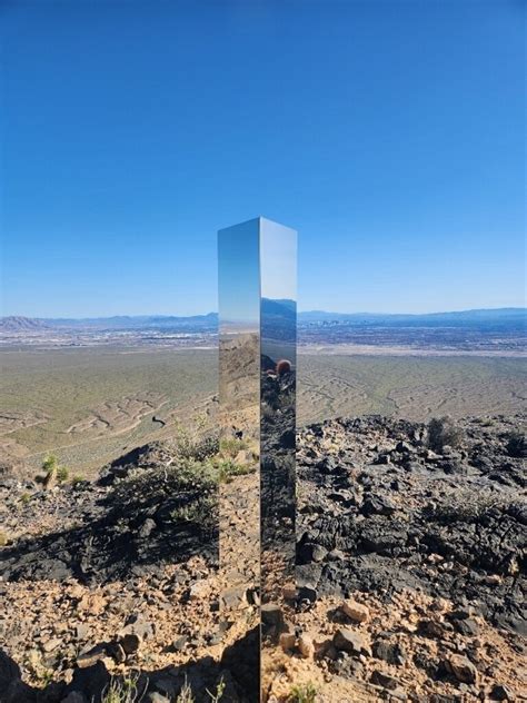 Mysterious Monolith Similar To Column Seen In 2020 Appears In Las