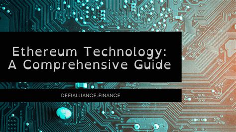 Ethereum Technology A Comprehensive Guide The Dark Side