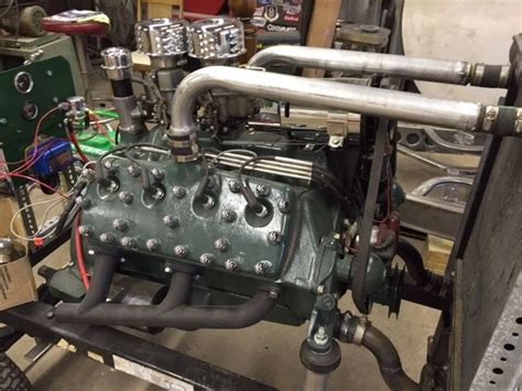 1938 Flathead Ford V8 Motor 221 Cu In The H A M B