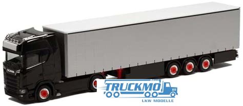 Herpa Scania CS HD Curtainside Semitrailer 951890 TRUCKMO Truck