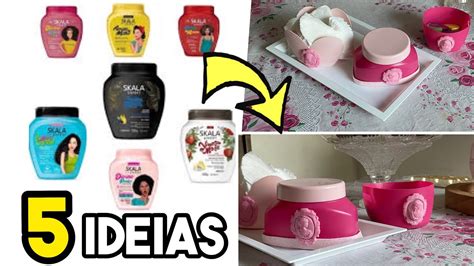 TOP 5 IDEIAS POTES de CREME da SKALA DIY do lixo ao luxo Faça