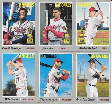 2022 Topps Heritage Baseball Review Cardlines