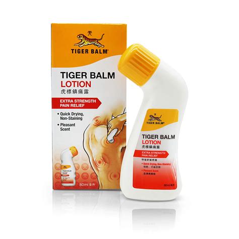 Tiger Balm Plaster Warm Long Lasting Muscle Pain Relief