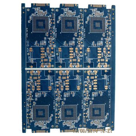 Gold Finger Single Double Multilayer Rohs Printed Circuit Board Pcb