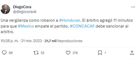 México Honduras Indignación y confesión tras lo ocurrido en el Azteca