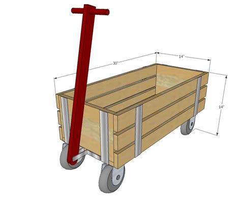 Childs Wooden Wagon Plans Image To U