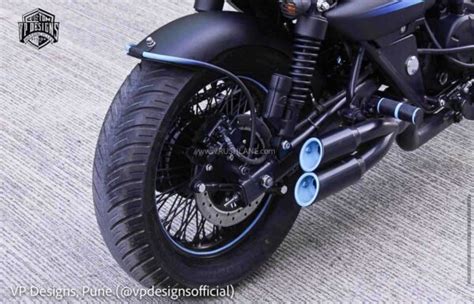 Bajaj Avenger Modified Bobber Samsara Inspired By Buddha