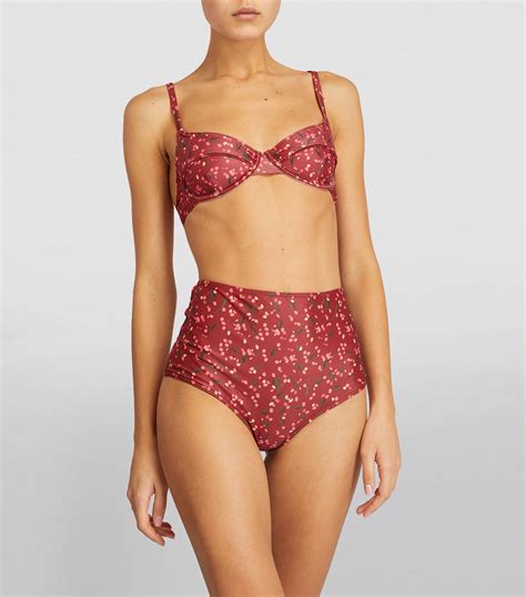 Sale Peony Day Dream Vacation Balconette Bikini Top Harrods Uk